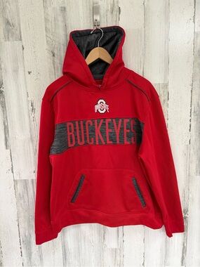 Ohio State Authentic Apparel Women’s Size XL Drawstring Hoodie 100% Polyester
